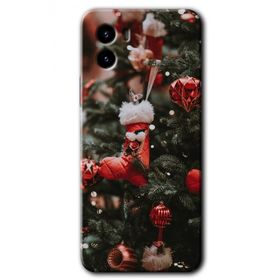 Vivo Y15S Happy New Year Baskılı Uyumlu Silikon Kılıf