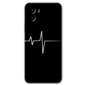 Vivo Y15S Heart Rytm Baskılı Uyumlu Silikon Kılıf