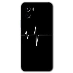 Vivo Y15S Heart Rytm Baskılı Uyumlu Silikon Kılıf