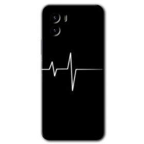 Vivo Y15S Heart Rytm Baskılı Uyumlu Silikon Kılıf