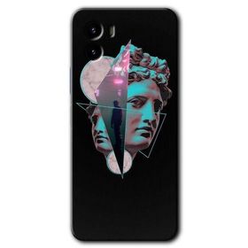 Vivo Y15S Heykel Baskılı Uyumlu Silikon Kılıf