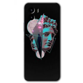 Vivo Y15S Heykel Baskılı Uyumlu Silikon Kılıf
