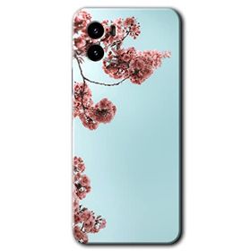 Vivo Y15S Japon Çiçeği Baskılı Uyumlu Silikon Kılıf