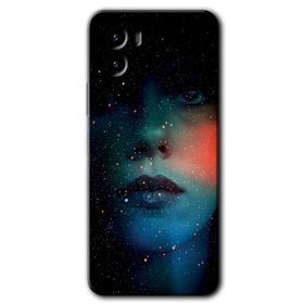 Vivo Y15S Karanlık Kadın Baskılı Uyumlu Silikon Kılıf