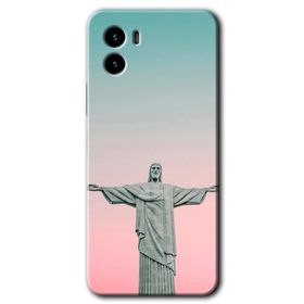 Vivo Y15S King Lion Baskılı Uyumlu Silikon Kılıf