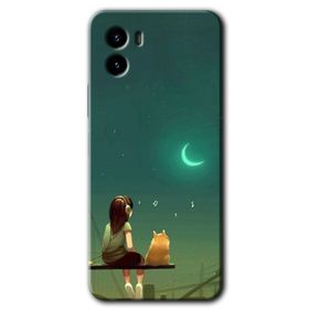 Vivo Y15S King Lion Baskılı Uyumlu Silikon Kılıf