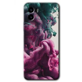 Vivo Y15S Liquid Cloud Baskılı Uyumlu Silikon Kılıf