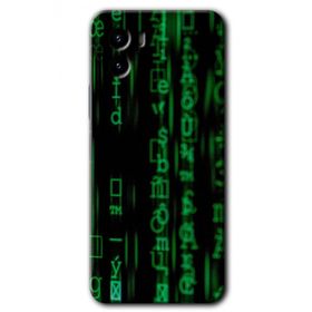 Vivo Y15S Matrix Baskılı Uyumlu Silikon Kılıf