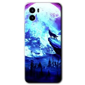 Vivo Y15S Mega Kurt Baskılı Uyumlu Silikon Kılıf