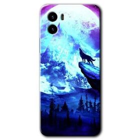 Vivo Y15S Mega Kurt Baskılı Uyumlu Silikon Kılıf