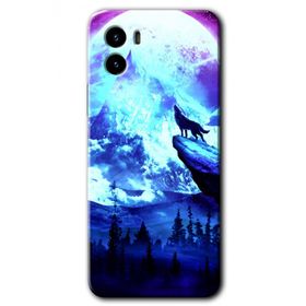 Vivo Y15S Mega Kurt Baskılı Uyumlu Silikon Kılıf