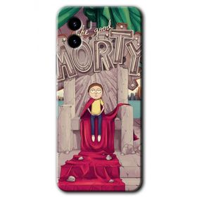 Vivo Y15S Morty Baskılı Uyumlu Silikon Kılıf