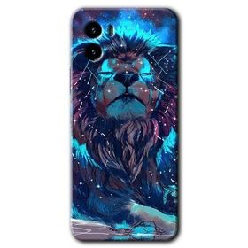 Vivo Y15S Neon Aslan Baskılı Uyumlu Silikon Kılıf