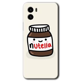 Vivo Y15S Nutella Aşkım Baskılı Uyumlu Silikon Kılıf
