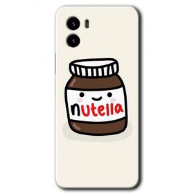 Vivo Y15S Nutella Aşkım Baskılı Uyumlu Silikon Kılıf