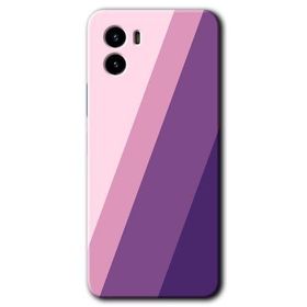 Vivo Y15S Oblique Baskılı Uyumlu Silikon Kılıf