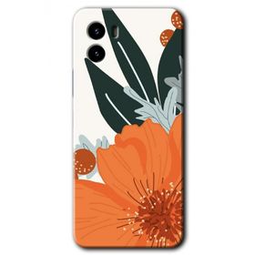 Vivo Y15S Portakal Çiçeği Baskılı Uyumlu Silikon Kılıf