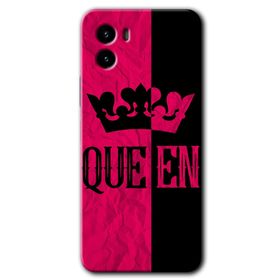 Vivo Y15S Queen Baskılı Uyumlu Silikon Kılıf