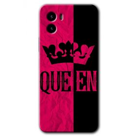 Vivo Y15S Queen Baskılı Uyumlu Silikon Kılıf