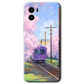 Vivo Y15S Rails Paint Baskılı Uyumlu Silikon Kılıf