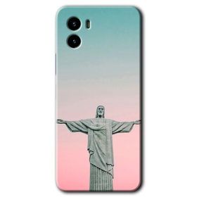 Vivo Y15S Rio Baskılı Uyumlu Silikon Kılıf