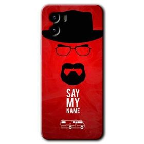 Vivo Y15S Say My Name Baskılı Uyumlu Silikon Kılıf