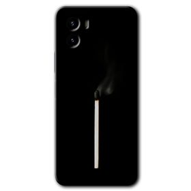 Vivo Y15S Sönmüş Kibrit Baskılı Uyumlu Silikon Kılıf