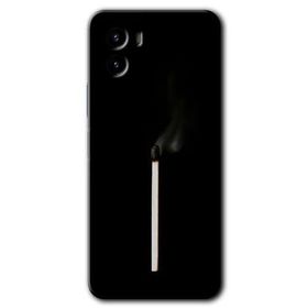 Vivo Y15S Sönmüş Kibrit Baskılı Uyumlu Silikon Kılıf