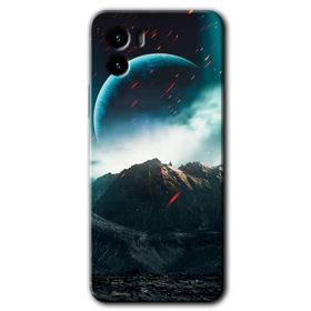 Vivo Y15S Uzay Gökyüzü Baskılı Uyumlu Silikon Kılıf