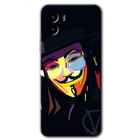 Vivo Y15S Vendetta Baskılı Uyumlu Silikon Kılıf