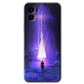 Vivo Y15S Wanderer Silhouette Baskılı Uyumlu Silikon Kılıf