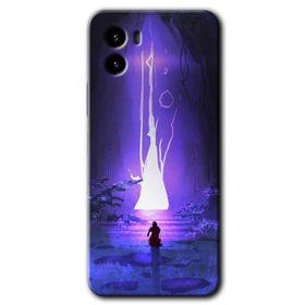Vivo Y15S Wanderer Silhouette Baskılı Uyumlu Silikon Kılıf