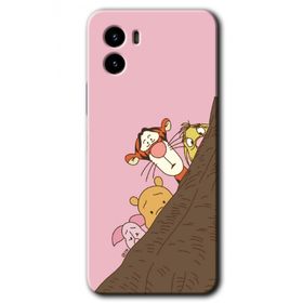 Vivo Y15S Winnie the Pooh Baskılı Uyumlu Silikon Kılıf