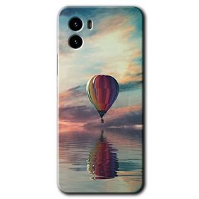 Vivo Y15S Zeplin Baskılı Uyumlu Silikon Kılıf