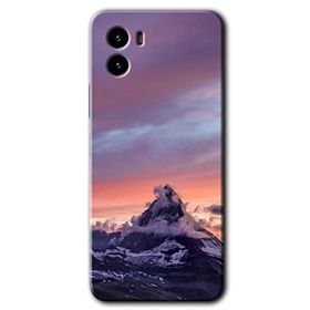 Vivo Y15S Zirve Baskılı Uyumlu Silikon Kılıf