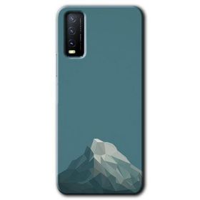 Vivo Y20 Alone Mountain Baskılı Uyumlu Silikon Kılıf