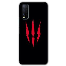Vivo Y20 Ayı Pençesi Baskılı Uyumlu Silikon Kılıf