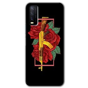 Vivo Y20 Bedel Baskılı Uyumlu Silikon Kılıf