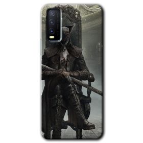 Vivo Y20 Bloodborne Hunters Baskılı Uyumlu Silikon Kılıf