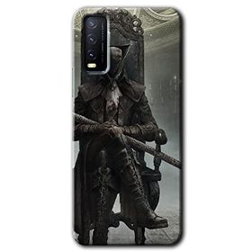 Vivo Y20 Bloodborne Hunters Baskılı Uyumlu Silikon Kılıf