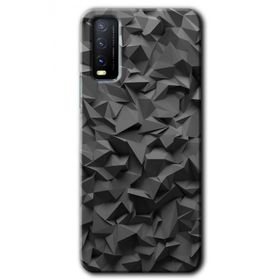 Vivo Y20 Dark Broke Baskılı Uyumlu Silikon Kılıf