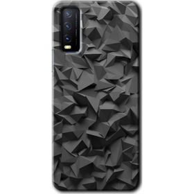 Vivo Y20 Dark Broke Baskılı Uyumlu Silikon Kılıf