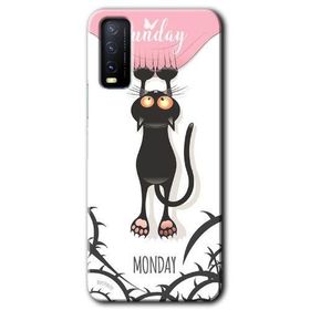 Vivo Y20 Dark Sunday Baskılı Uyumlu Silikon Kılıf