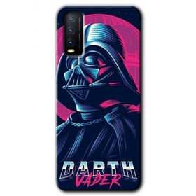 Vivo Y20 Darth Vader Baskılı Uyumlu Silikon Kılıf