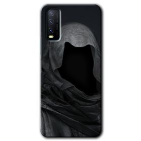 Vivo Y20 Death Baskılı Uyumlu Silikon Kılıf
