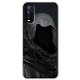Vivo Y20 Death Baskılı Uyumlu Silikon Kılıf