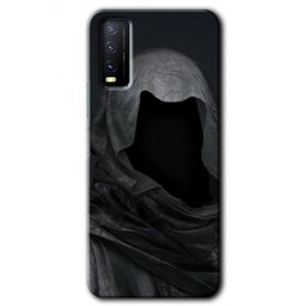 Vivo Y20 Death Baskılı Uyumlu Silikon Kılıf
