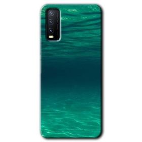 Vivo Y20 Derin Deniz Baskılı Uyumlu Silikon Kılıf