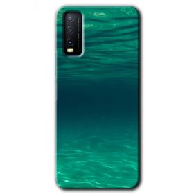 Vivo Y20 Derin Deniz Baskılı Uyumlu Silikon Kılıf