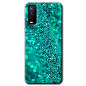 Vivo Y20 Diamonds Baskılı Uyumlu Silikon Kılıf